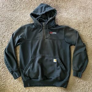 Carhartt Rain Defender Paxton Heavyweight Hooded Zip Mock Sweatshirt Men’s M